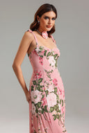 Jayne Floral Printed Midi Dress