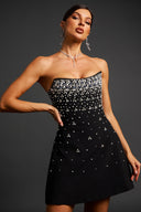 Mavis Strapless Diamond Mini Dress