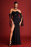 Nicola Strapless Maxi Dress