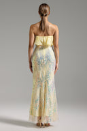 Elyse Sequined Tube Maxi Dress