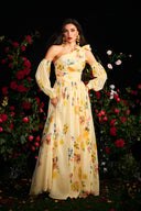 Waza Flowers Printed Maxi Dress