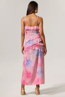 Gunnhild Printed Ruffled Maxi Dress