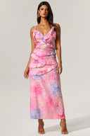 Gunnhild Printed Ruffled Maxi Dress