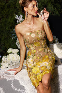 Kimmi Sleeveless Flrs Mini Dress