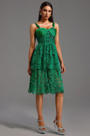 Fabia Sleeveless Lace Mini Dress