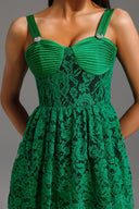 Fabia Sleeveless Lace Mini Dress