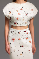 Eren Sleeveless Diamond Fishtail Maxi Two-Piece Set