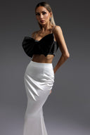 Reyna Sleeveless Bow Maxi Two-Piece Set