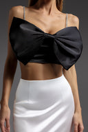 Reyna Sleeveless Bow Maxi Two-Piece Set