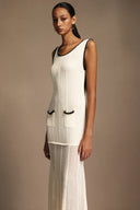 Oyata U-Neck Sleeveless Maxi Dress