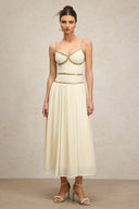 Unica Halter Diamond Maxi Dress