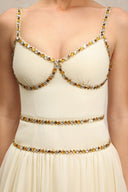 Unica Halter Diamond Maxi Dress