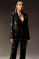 Rola V-neck Lace Printing Suit