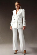 Haco Diamond Feather Suit Set