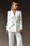 Haco Diamond Feather Suit Set