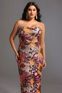 Satu Floral Glitter Maxi Dress