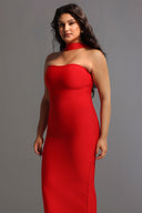 Rosee Sleeveless Bandage Midi Dress
