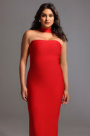 Rosee Sleeveless Bandage Midi Dress