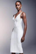 Jellay Sleeveless  Bandage Midi Dress