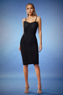 Iaka Bandage Sleeveless Midi Dress