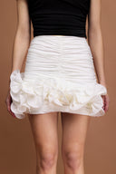 Rumi Folds Mini Skirt