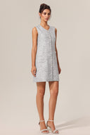 Giacinta V-Neck Sleeveless Mini Dress