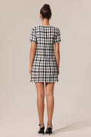 Yvan Round Neck Sleeveless Mini Dress