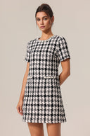 Yvan Round Neck Sleeveless Mini Dress