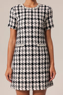Yvan Round Neck Sleeveless Mini Dress
