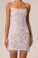Haven Halter Mini Diamond Dress