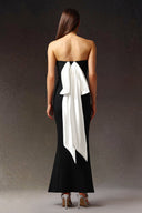 Tove Sleeveless Off-The-Shoulder Flowers Bandage Maxi Dress