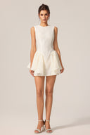 Rotte Round Neck Sleeveless Mini Dress