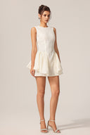 Rotte Round Neck Sleeveless Mini Dress