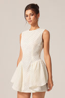 Rotte Round Neck Sleeveless Mini Dress