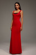 Meryl Halter Elmaslı Maxi Elbise