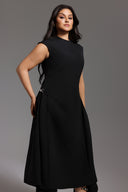 Paca Choker Kolsuz Maxi Elbise 