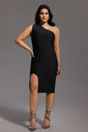 Barbara One Shoulder Cocktail Dress