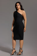 Barbara One Shoulder Cocktail Dress