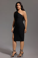 Barbara One Shoulder Cocktail Dress
