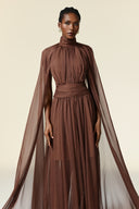 Rereny Butterfly Folds Maxi Dress