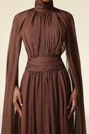 Rereny Butterfly Folds Maxi Dress