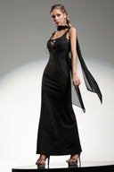 Nani Sleeveless Strap Ribbon Bandage Maxi Dress