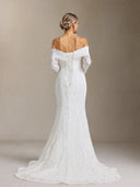 Delia Strapless lace slimming Maxi Dress