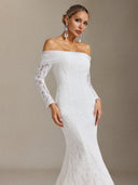 Delia Strapless lace slimming Maxi Dress