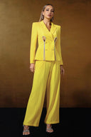 Kuhany Cut Out Blazer Set