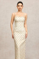 Ogaka Halter Sequin Maxi Dress