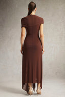Hayden Braided Tulle Maxi Dress