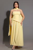 Dasia Sleeveless Ribbon Maxi Dress