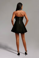 Traci Halter Strapless Sleeveless Mini Dress