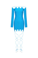 Quana Mini Dress - Blue